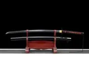 battle ready Japanese Samurai Katana Sword Carbon Steel sharp blade full tang
