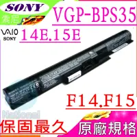 在飛比找PChome24h購物優惠-SONY電池-索尼電池- VGP-BPS35A,F15326