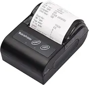 Mini Portable 2 Inch Thermal Printer 58mm Receipt Printer with 57mm Print Paper USB+Wireless BT Connection for Office Market Retail Store Restaurant Small Business Compatible with Windows/Android/iOS