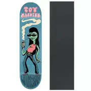 Toy Machine Skateboard Deck Lutheran Stevie Gee 8" x 32" with Griptape