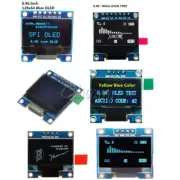 0.96" OLED SSD1306 I2C IIC SPI Serial 128X64 LCD Display Yellow Blue White LCD