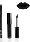 Matte Lipstick and Lipliner Set 2Pcs Non-Stick Cup Velvety Liquid Lipgloss Set..