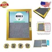 CARTER Gold MERV 8 Filter 16X30X1 - Compatible with Furnaces, Easy Installation