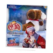 Elf Pets: A Saint Bernard Tradition- Includes Beautifully Plush Figure