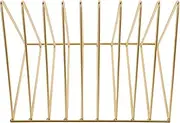 FIXOSHEE Desktop Metal Magazine Rack Sturdy Iron Bookshelf Organizer for Home and Office Use Stylish Storage with Ample Space for Magazines and Books Space Saving Design