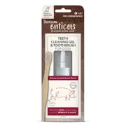Tropiclean Enticers Hickory Smoked Bacon Dog Teeth Cleaning Kit - Small/Medium