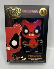 Funko Pop! Pin Deadpool 04 PANDAPOOL Large Enamel Pin with Stand NEW & SEALED