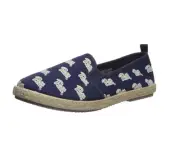 FOCO NCAA Women's Pittsburgh Panthers Espadrille Canvas Slip On Shoe