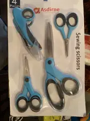 Premium sewing Scissors Bundle Perfect Sewing Partners Sharp and Durable Comf...