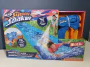 Super Soaker Blast Water Slide – 16 Ft Outdoor Slid–Includes Extra Water Blaster