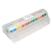 DISSOLVABLE COLOUR CODED FOOD LABELS WITH 2" DISPENSER GH475