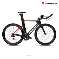 在飛比找PChome24h購物優惠-【ARGON18】E-117 碳纖維三鐵車 鐵人三項公路自行