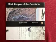 NEWEST VERSION Black Canyon Of The Gunnison National Park unigrid brochure map
