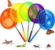 Kids Telescopic Butterfly Fishing Nets for Kids Catching Insect Net Outdoor Tool