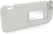 Youxmoto Sun Visor Right Passenger Side for Mazda 3 2010 2011 2012 2013 Gray, Replaces# BBM2-69-320C-75, with Vanity Mirror