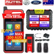 2024 Newest Autel MaxiIM KM100X Car K-ey F-OB Pro~~gramming Im-mobilizer Tool AU