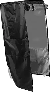 LOORGVEL Upright Refrigerator Cover Fridge Cover Guard Double Zipper Oxford Fabric for Household Appliance