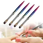 4x Acrylic Nail Brush Set Women Acrylic Nail Brushes for Home Acrylic