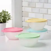 Tupperware Heritage Vintage Wonderlier Bowl set of 4 Serving Bowls