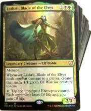 ***Custom Commander Deck*** Lathril, Blade of the Elves - Aggro Elves - EDH Elf