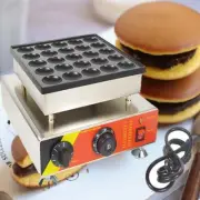 25 Hole Commercial Electric Pancake Machine Hole Dia 1.77'' Pancake Waffle Maker