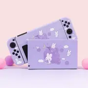 GeekShare Nintendo Switch Protective Case Switch Dock Cover Grape Rabbit