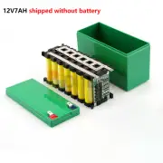 12V 7Ah Battery Storage Box 3X7 18650 Holder 3S 40A BMS Board w/Welding Nickel