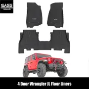 Flex-Fit Floor liners for Wrangler Unlimited JL (for: Jeep)