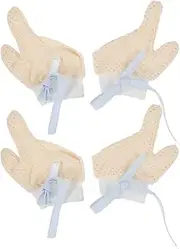 VICASKY Anti-Thumb Sucking Gloves Baby Mittens Finger Biting Guards Breathable Machine Washable Safe for Newborns Full Coverage Design