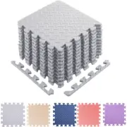 EVA Foam Puzzle Exercise Gym Equipment Floor Mat Interlocking Tiles 12/48/60Sqft