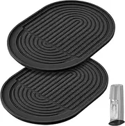 Silicone Drying Mat Set of 2 for SodaStream Terra - Non-Slip, Waterproof, BPA-Free (Drip Protection Underlay)