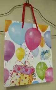 AMBASSADOR GIFT BIRTHDAY BAG BALLONS AND PRESENTS