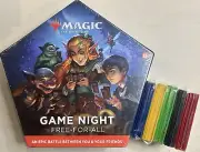 Magic the Gathering Game Night: Free For All + 5 Packs of Sleeves Sealed MTG