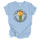 Womens Funny Cruise Shenanigans Upside Down Pineapple Circle Ladies Short