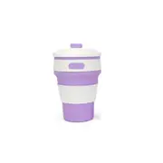 350ml Folding Coffee Cup Folding Cup Creative Water Cup Telescopic Cup Environmental Protection Cup-Purple