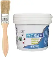 Tree Pruning Sealer - Tree Trunk Branch Cutting Sealer | 500g Trunk Branch Paste, Weatherproof Coating with Brush for Flowers Fruits Bonsai Park Farming Backyard