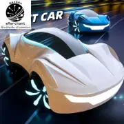 Cool Sports Car RC with Dual Spray, Lights & Sound – 4WD Concept Car for Kids