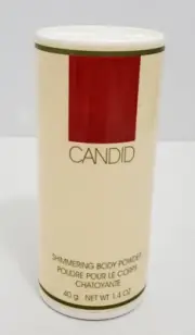 Avon Candid Talc Shimmering Body Powder 1.4 oz New Women