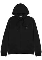 Valentino Toile Iconographe Hooded Jersey Sweatshirt - Black - M M