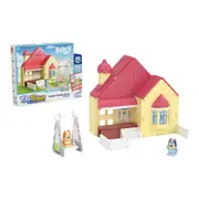 Tile Town Bluey Heeler Family Home Magnetic Tile Set
