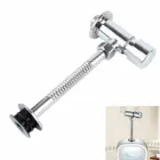 1x Urinal Toilet Flush Valve Button Type Manual Delay Automatic Shutoff