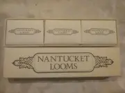 RARE NANTUCKET LOOMS BOXED SET OF 3 SOAPS WILDFLOWER SCENTED NANTUCKET MASSACHUS