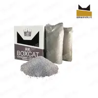 在飛比找PChome24h購物優惠-國際貓家 BOXCAT灰標 極速凝結小球砂(12L)
