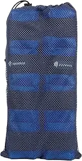 Equinavia Cool Relief Therapy Ice Boots Leg Wraps Pair for Horses, Gel Pack with Adjustable Straps | 16.5" x 15.5" with Storage Bag - Royal Blue - Pair - One Size