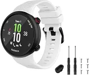 TopPerfekt Compatible with Garmin Forerunner 45s Sport Silicone Wristband Replacement Wristband for Forerunner 45s