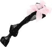 [HAPINARY] 1 Pair children's mesh socks summer stockings thin toddler socks infant socks tall socks fish net socks casual socks for high socks girl child European and American Nylon