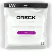 Genuine Oreck AK1LW25H High Filtration Discover Paper Bags For UK30500 - 25 PACK