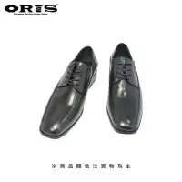 在飛比找momo購物網優惠-【oris 帆船鞋】ORIS超寬楦懷舊時尚方頭皮鞋-黑-S0