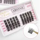 False Lashes Individual Lashes Soft Thick Mink Eyelashes Segmented eyelash