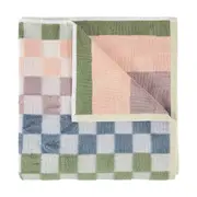Check Cotton Bath Towel